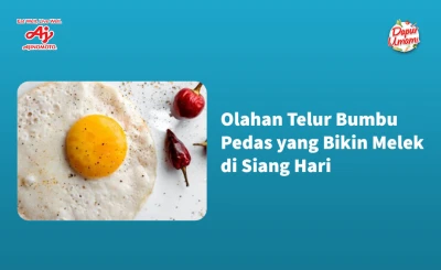 Olahan Telur Bumbu Pedas yang Bikin Melek di Siang Hari